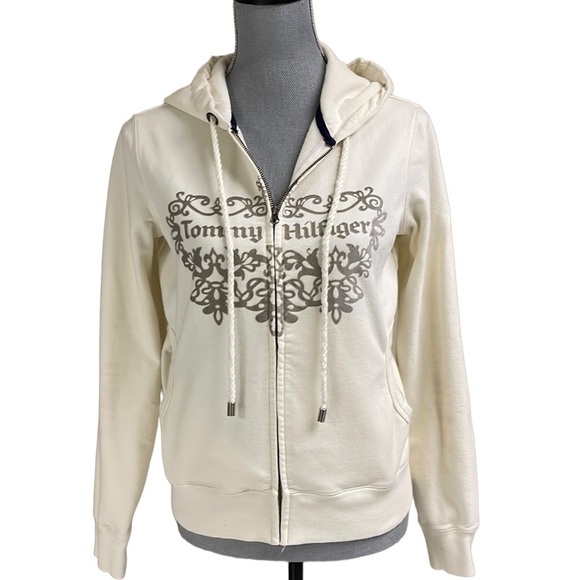 TOMMY Hillfigure zip up hoodie size S/P - Picture 1 of 9